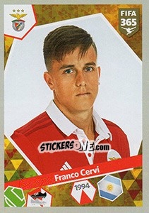 Sticker Franco Cervi - FIFA 365: 2017-2018 n. 450 - Panini
