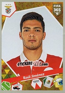 Sticker Raúl Jiménez - FIFA 365: 2017-2018 - Panini