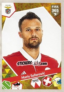 Sticker Haris Seferovic - FIFA 365: 2017-2018 n. 456 - Panini
