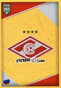 Sticker FC Spartak Moskva - Logo - FIFA 365: 2017-2018 n. 458 - Panini