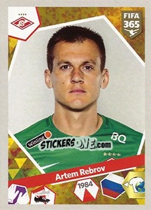 Sticker Artem Rebrov - FIFA 365: 2017-2018 - Panini