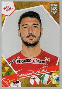 Sticker Salvatore Bocchetti - FIFA 365: 2017-2018 n. 460 - Panini