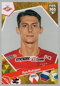Sticker Ilya Kutepov - FIFA 365: 2017-2018 n. 461 - Panini