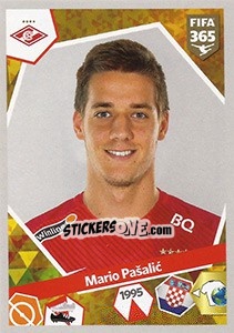 Sticker Mario Pašalic - FIFA 365: 2017-2018 - Panini