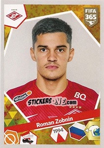Sticker Roman Zobnin - FIFA 365: 2017-2018 n. 469 - Panini