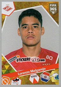 Figurina Lorenzo Melgarejo - FIFA 365: 2017-2018 - Panini