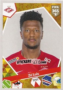Sticker Zé Luís - FIFA 365: 2017-2018 - Panini