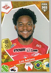 Figurina Luiz Adriano - FIFA 365: 2017-2018 - Panini