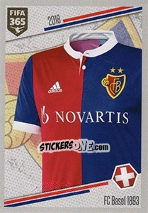 Cromo FC Basel 1893 - Shirt - FIFA 365: 2017-2018 - Panini