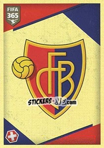 Sticker FC Basel 1893 - Logo - FIFA 365: 2017-2018 n. 478 - Panini