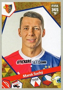 Sticker Marek Suchý - FIFA 365: 2017-2018 n. 480 - Panini