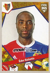 Sticker éder Balanta - FIFA 365: 2017-2018 - Panini
