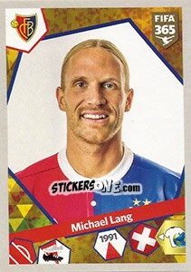 Sticker Michael Lang - FIFA 365: 2017-2018 - Panini