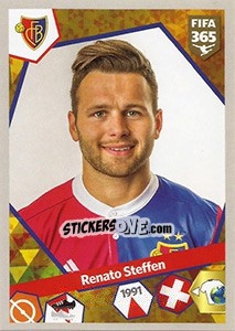Sticker Renato Steffen - FIFA 365: 2017-2018 n. 491 - Panini