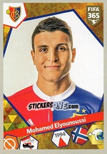 Sticker Mohamed Elyounoussi - FIFA 365: 2017-2018 - Panini