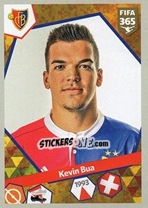 Sticker Kevin Bua - FIFA 365: 2017-2018 n. 495 - Panini