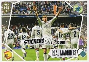 Sticker Real Madrid CF - FIFA 365: 2017-2018 - Panini