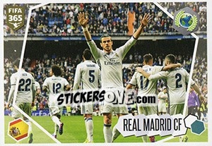Sticker Real Madrid CF - FIFA 365: 2017-2018 n. 500 - Panini