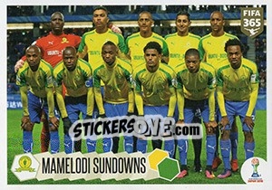 Cromo Mamelodi Sundowns - Team - FIFA 365: 2017-2018 n. 529 - Panini