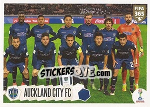 Cromo Auckland City FC - Team - FIFA 365: 2017-2018 - Panini