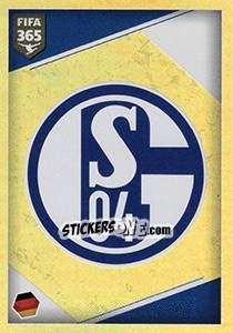 Sticker FC Schalke 04 - Logo - FIFA 365: 2017-2018 n. E2 - Panini