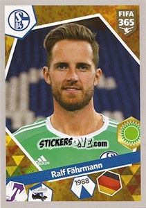 Sticker Ralf Fährmann - FIFA 365: 2017-2018 - Panini