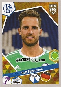 Sticker Ralf Fährmann - FIFA 365: 2017-2018 n. E3 - Panini