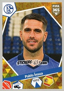 Sticker Pablo Ínsua - FIFA 365: 2017-2018 n. E4 - Panini