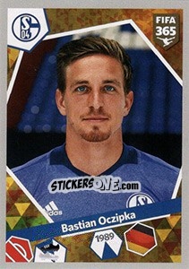 Sticker Bastian Oczipka - FIFA 365: 2017-2018 n. E6 - Panini