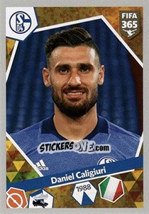 Sticker Daniel Caligiuri - FIFA 365: 2017-2018 - Panini
