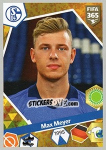 Sticker Max Meyer - FIFA 365: 2017-2018 n. E11 - Panini