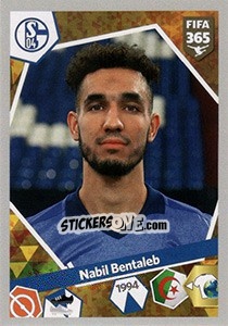 Sticker Nabil Bentaleb - FIFA 365: 2017-2018 n. E13 - Panini