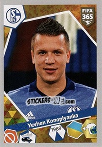 Sticker Yevhen Konoplyanka - FIFA 365: 2017-2018 n. E14 - Panini