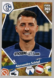 Figurina Alessandro Schöpf - FIFA 365: 2017-2018 n. E16 - Panini
