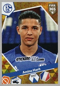 Sticker Amine Harit - FIFA 365: 2017-2018 n. E17 - Panini
