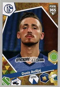 Sticker Donis Avdijaj - FIFA 365: 2017-2018 - Panini
