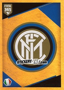 Sticker FC Internazionale - Logo - FIFA 365: 2017-2018 n. E22 - Panini