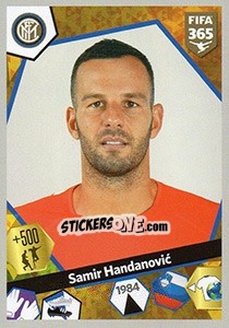 Sticker Samir Handanovic - FIFA 365: 2017-2018 - Panini