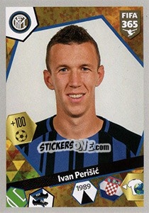 Sticker Ivan Perišic - FIFA 365: 2017-2018 n. E37 - Panini