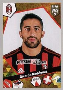 Sticker Ricardo Rodríguez - FIFA 365: 2017-2018 n. E46 - Panini