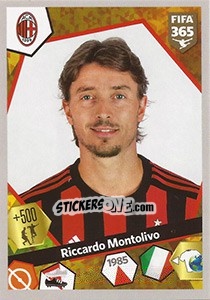 Figurina Riccardo Montolivo - FIFA 365: 2017-2018 n. E51 - Panini