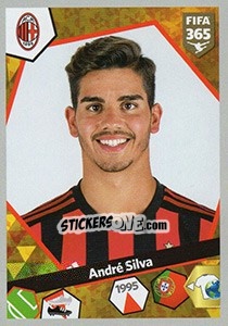 Sticker André Silva - FIFA 365: 2017-2018 n. E58 - Panini