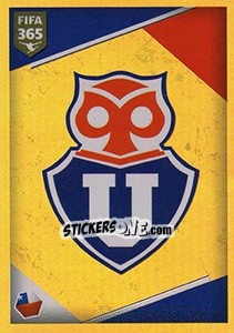 Sticker Universidad de Chile - Logo - FIFA 365: 2017-2018 - Panini