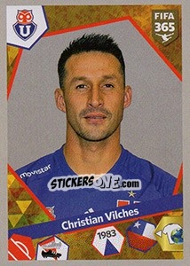 Sticker Christian Vilches - FIFA 365: 2017-2018 - Panini