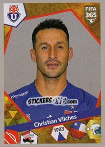 Cromo Christian Vilches - FIFA 365: 2017-2018 n. L4 - Panini