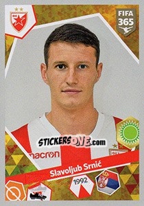 Sticker Slavoljub Srnic - FIFA 365: 2017-2018 - Panini