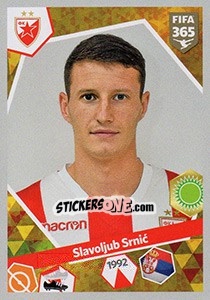 Sticker Slavoljub Srnic - FIFA 365: 2017-2018 n. S13 - Panini