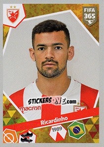 Sticker Ricardinho - FIFA 365: 2017-2018 n. S14 - Panini