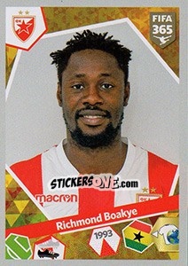 Sticker Richmond Boakye - FIFA 365: 2017-2018 - Panini