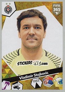 Sticker Vladimir Stojkovic - FIFA 365: 2017-2018 - Panini